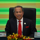 Malaysia’s Prime Minister Muhyiddin Yassin takes part in the online Asia-Pacific Economic Cooperation (APEC) leaders’ summit in Kuala Lumpur on November 20, 2020.